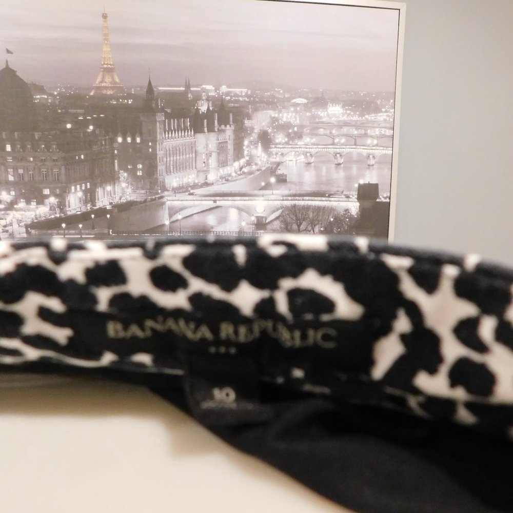 BANANA REPUBLIC Pleated Pocket MINI SKIRT - Picture 3 of 3